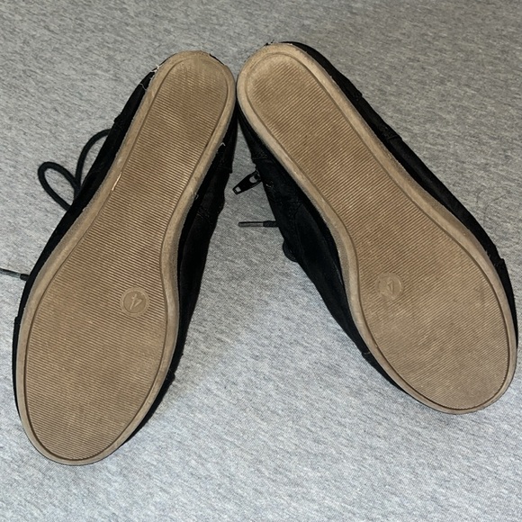 Girls Black lace up shoes - Picture 5 of 5